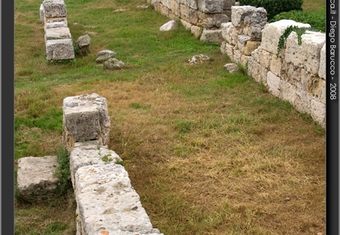Muro di fortificazione bizantino